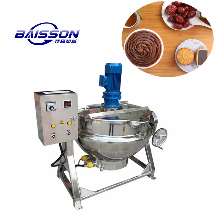 Cheap Price food mixer stainless steel tank automatic sauce cooking machine
