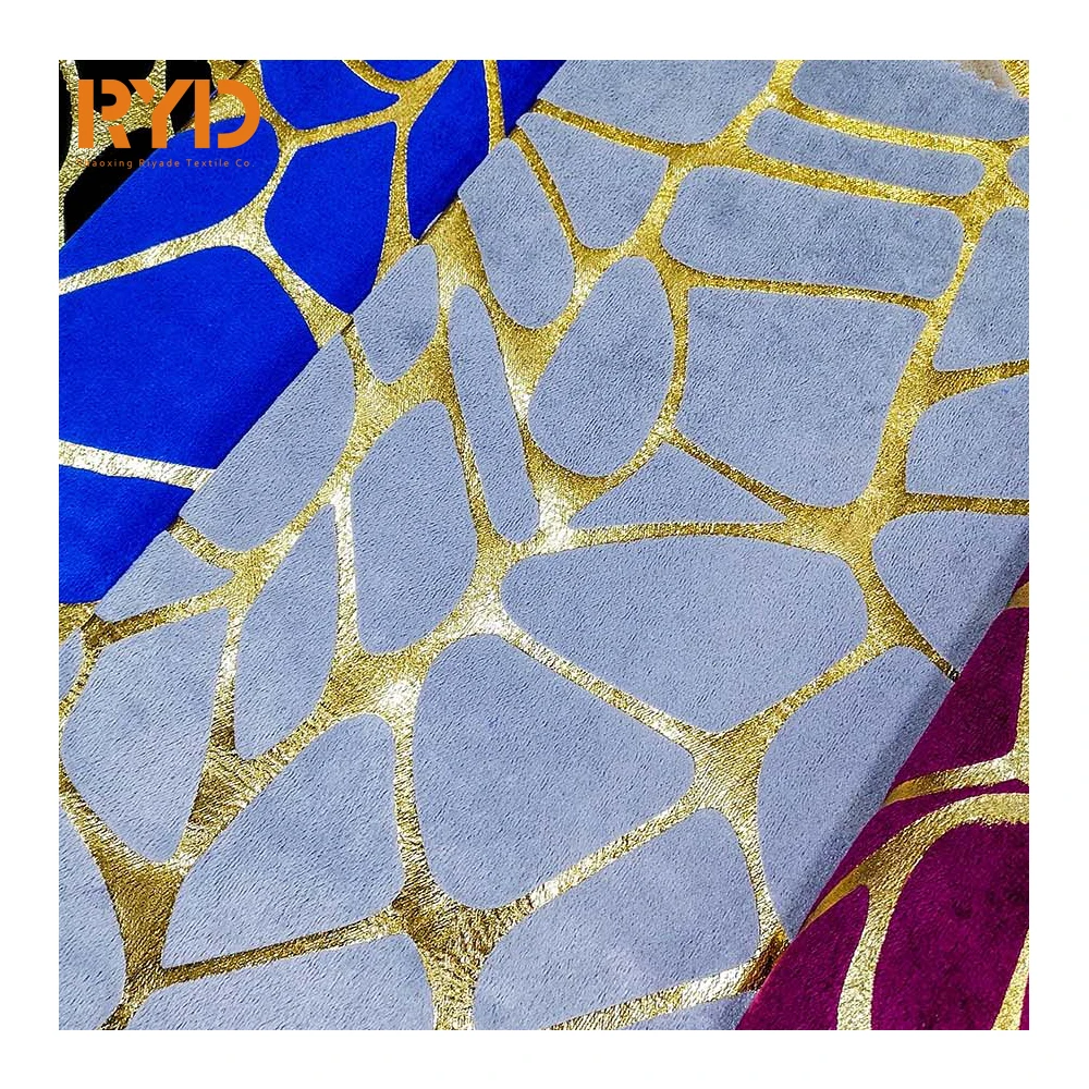 Holland Velvet 2022 New Foil Polyester Knitting for Furniture and Upholstery Sofa Fabric
