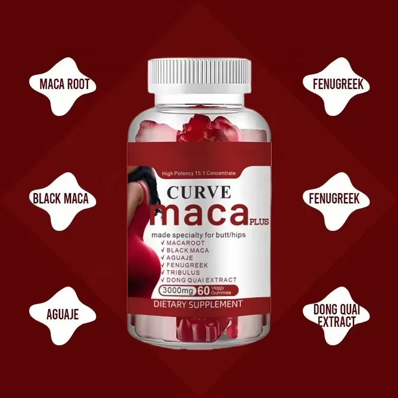 Oem частная марка женские омики для возбуждения бустер либидо ashwagandha maca plus gummies мужчин и женщин