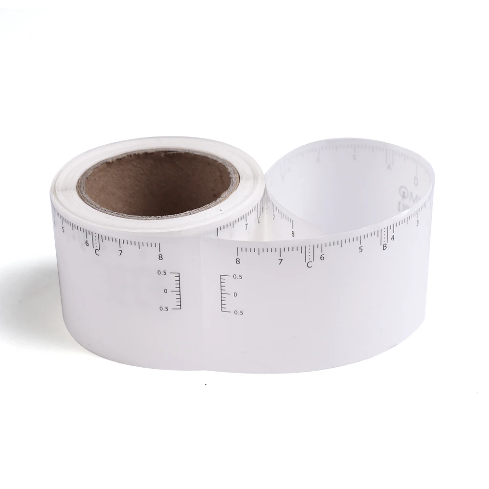 Transparent Disposable Brow Mapping Stickers Stencil Microblading Disposable Eyebrow Ruler Sticker for Tattoo Supply