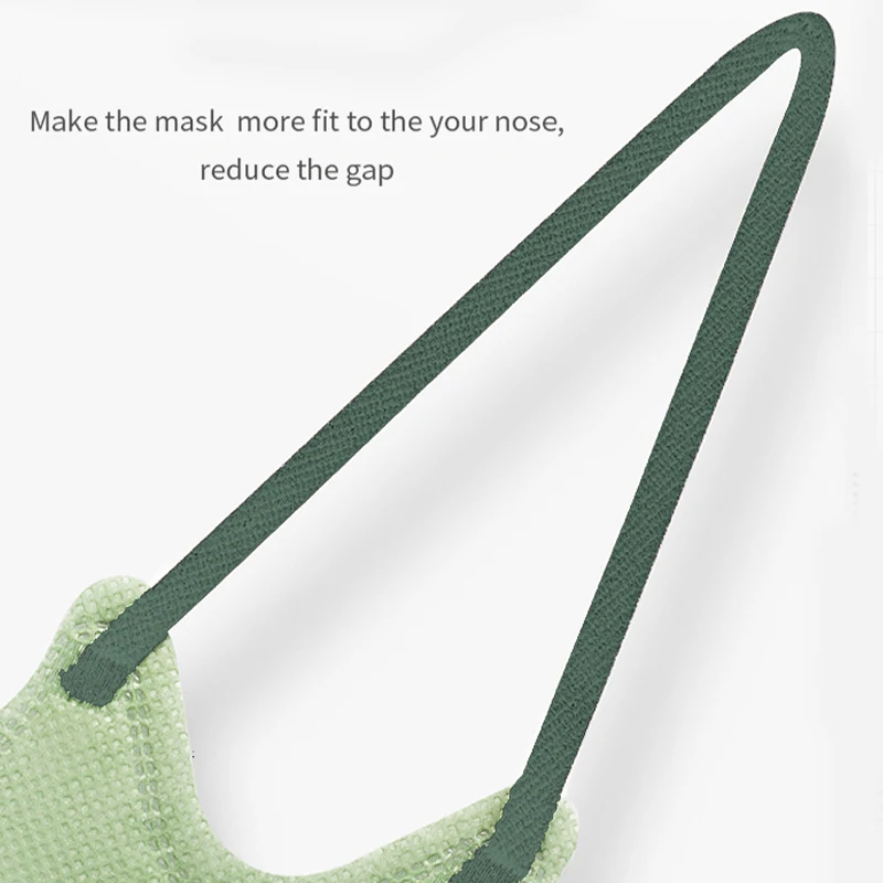 Цветная маска для лица бабочки регулируемые KN95 3D одноразовые маски 4 слоя