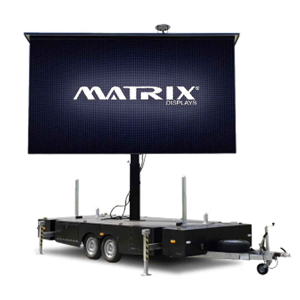 for sale P6 P8 P10 outdoor display moving truck mobile trailer led screen
