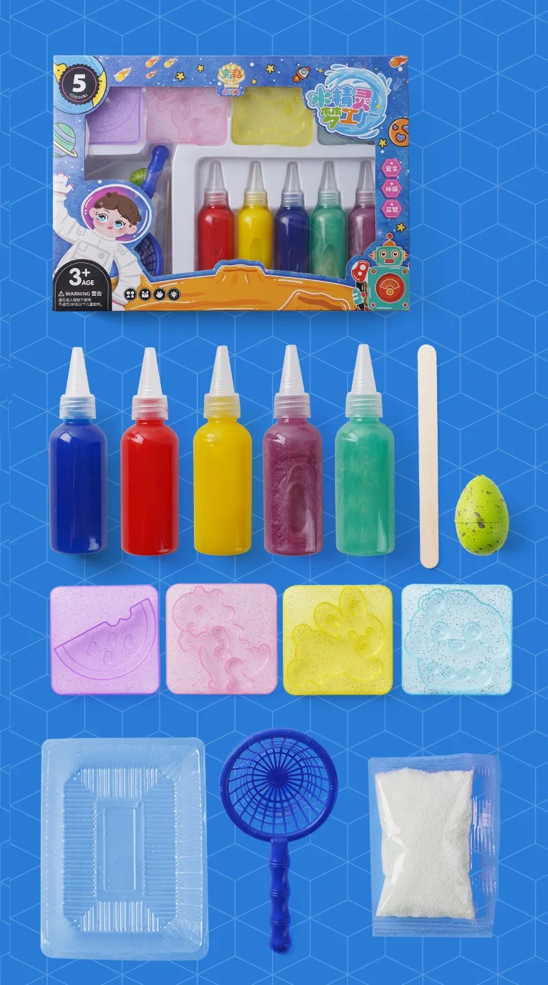 Amazon Popular Summer Toy Magic Water Elf Kids Science Kits For Kids Educational Toys