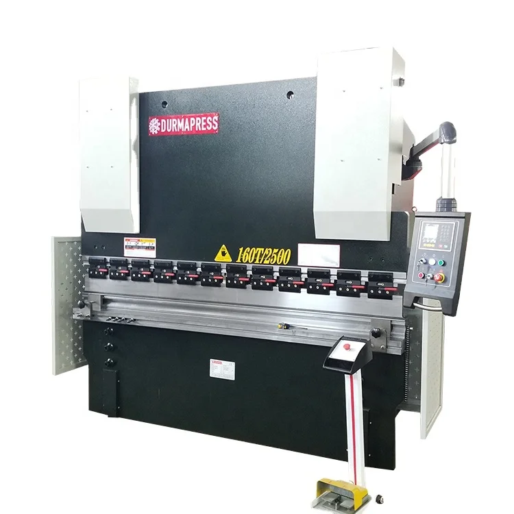 E21 NC hydraulic press brake machine and WC67K 3mm 4mm 5mm metal sheet plate press brake
