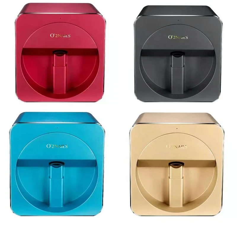 
Hot Selling Mobile Nail Printer X11 Automatic O2 Nails finger Digital Nails Art painting Machine 