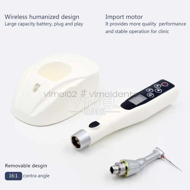  Беспроводное стоматологическое оборудование LED Endo Mate Motor для медицинских продуктов стоматологической