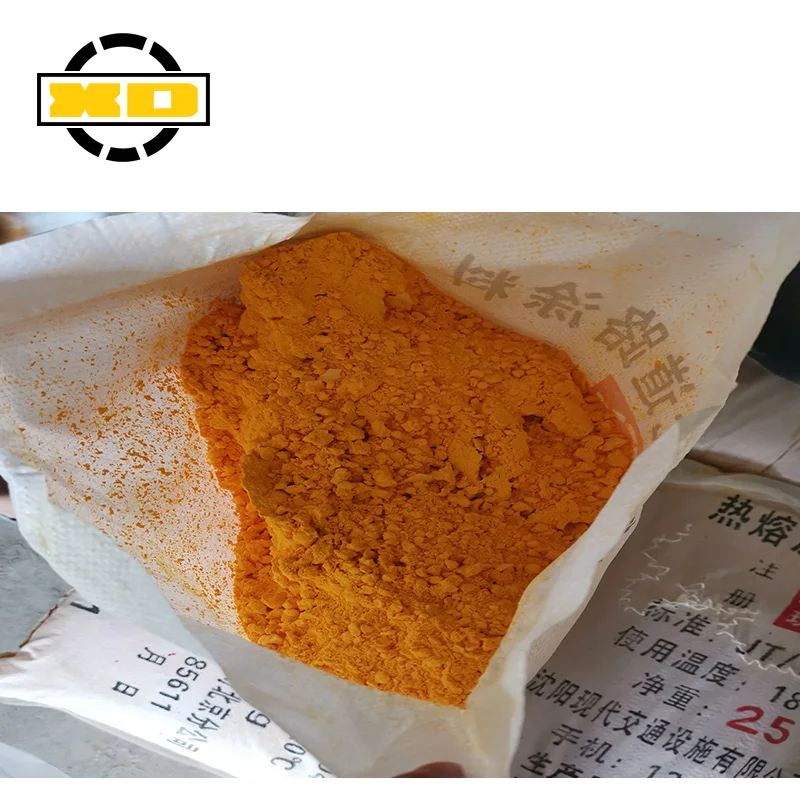 
Professional /XIANDAI/ Brand Strong Adhesion Thermoplastic Road Marking Paint 