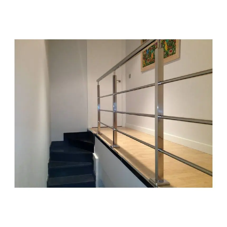 modern design stainless steel balcony railing rod deck railing system