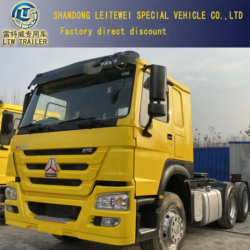 Sinotruk HOWO Brand New and Used HOWO Euro 2 371HP 420HP 6X4 10 Wheels Tractor Truck