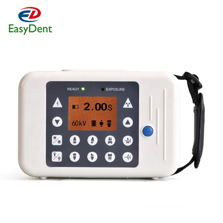 Hot Selling LCD Screen Portable Dental X ray Unit Can use with X ray digital sensor  with Aluminum box package