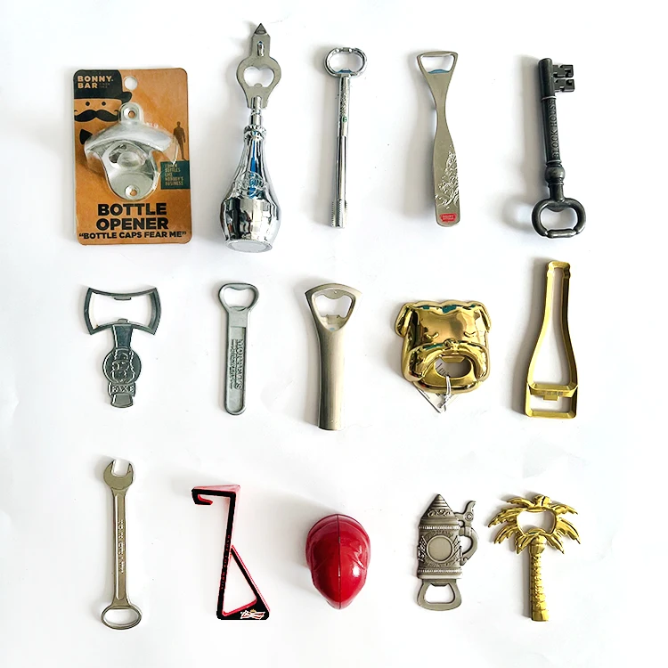 Customized cast iron stainless steel metal bar beer bottle opener