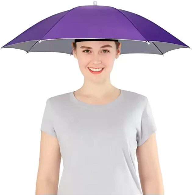 Camouflage Foldable Fishing Cap Sport Umbrella Hat Hiking Beach Camping Headwear Cap Metal Cute Wedding Polyester Stretch Manual