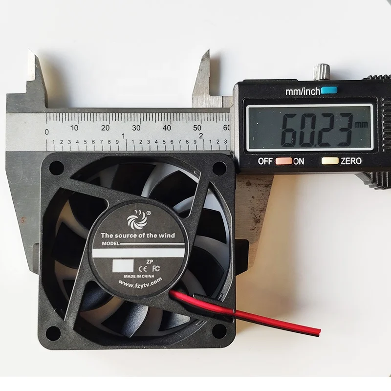 60x60x10mm 5v 12v 18v 24volt dc 60x60 mini 60mm high speed Inverter brushless fan