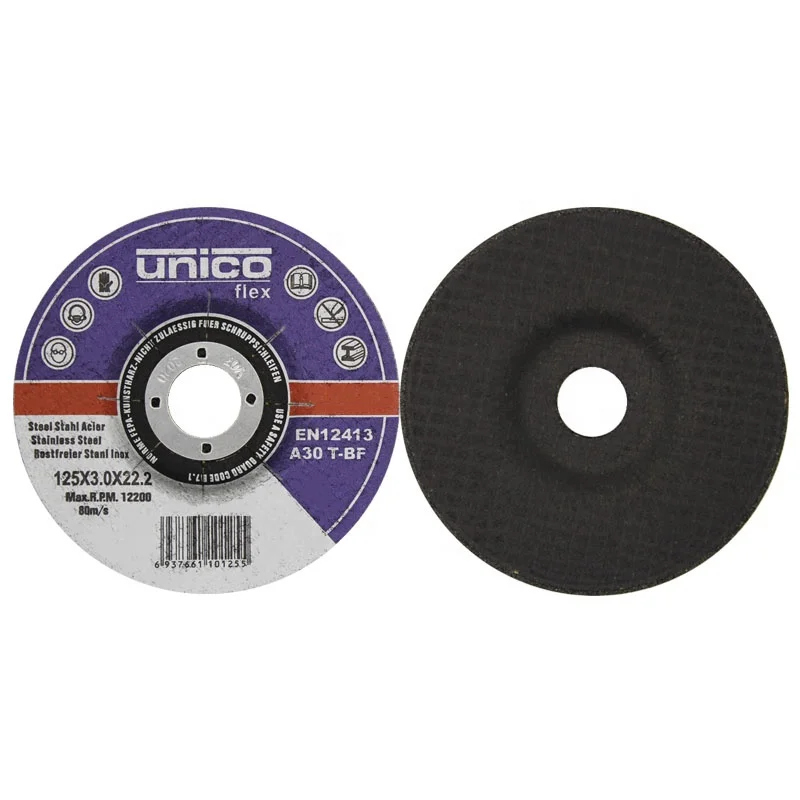 125x3.0mm Multi-Purpose Resin Cutting Wheel Abrasives Aluminum Oxide Metal Cutting Disc