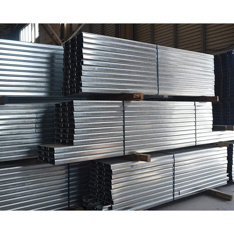 steel c channel c purlin c type beam hot dip galvanized cold bend carbon iron beam channel bar weight size prices