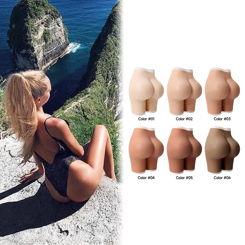 Silicone Butt And Hips Padded Shaper Women Underwear Buttock Enhancement Padded Panties Big Hips Crossdresser For African Women