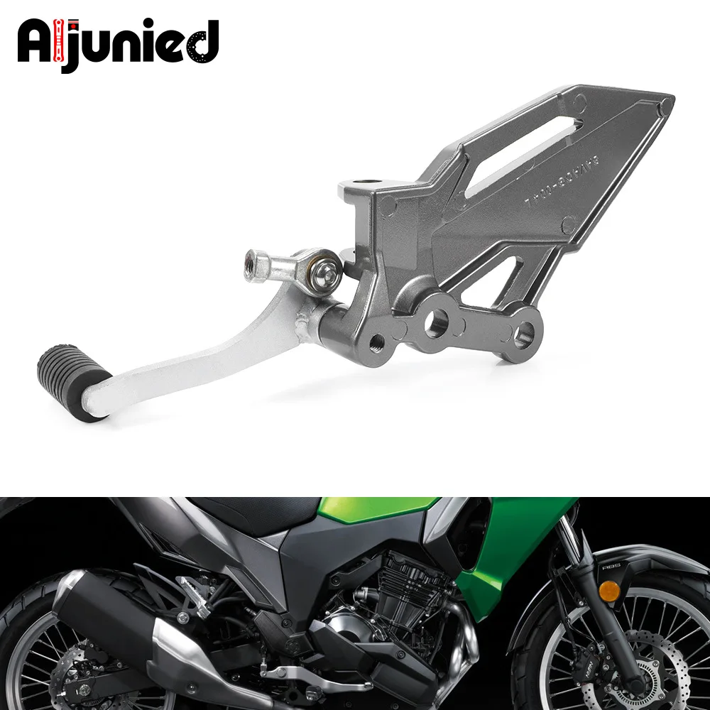 Aluminium Alloy Motorcycle Foot Pedal Brake Lever Gear Shifter Lever Fit for Kawasaki Ninja 300 250 EX250R EX300R VERSYS 250 300