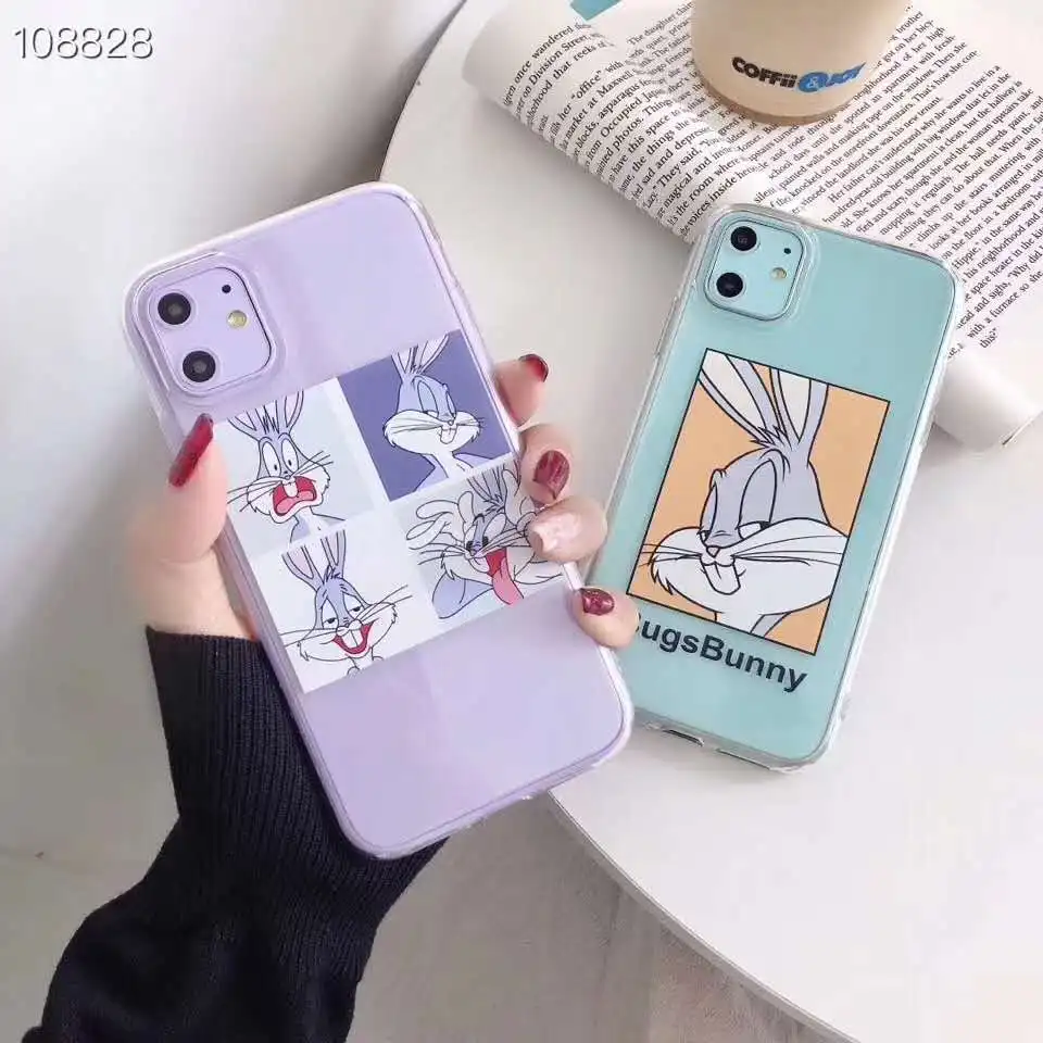 
Funny Cartoon for Bugs Bunny Mobile Phone Fitted Case Protective Cover for iPhone 11 pro max 