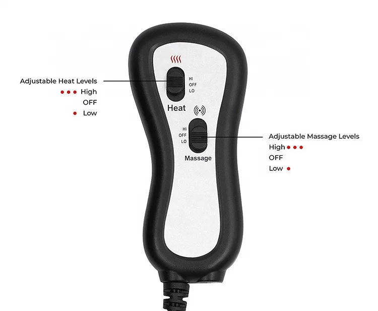 Electric Heating Blood Circulation Shoes Vibration Massage Foot Warmer Boot