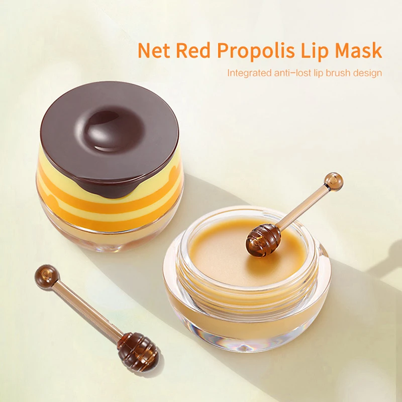 
10g Moisture Li-p Balm Strawberry Beeswax Long-Lasting Nourishing lip sleeping mask private label lip collagen mask lip mask jar 