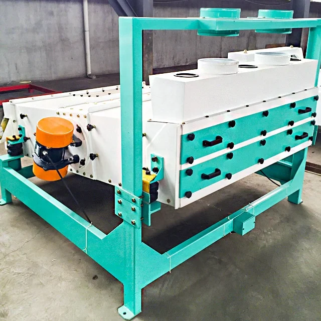 Paddy rice straw dust removal machine/rotary cleaner machine/wheat corn vibrating cleaning sieve