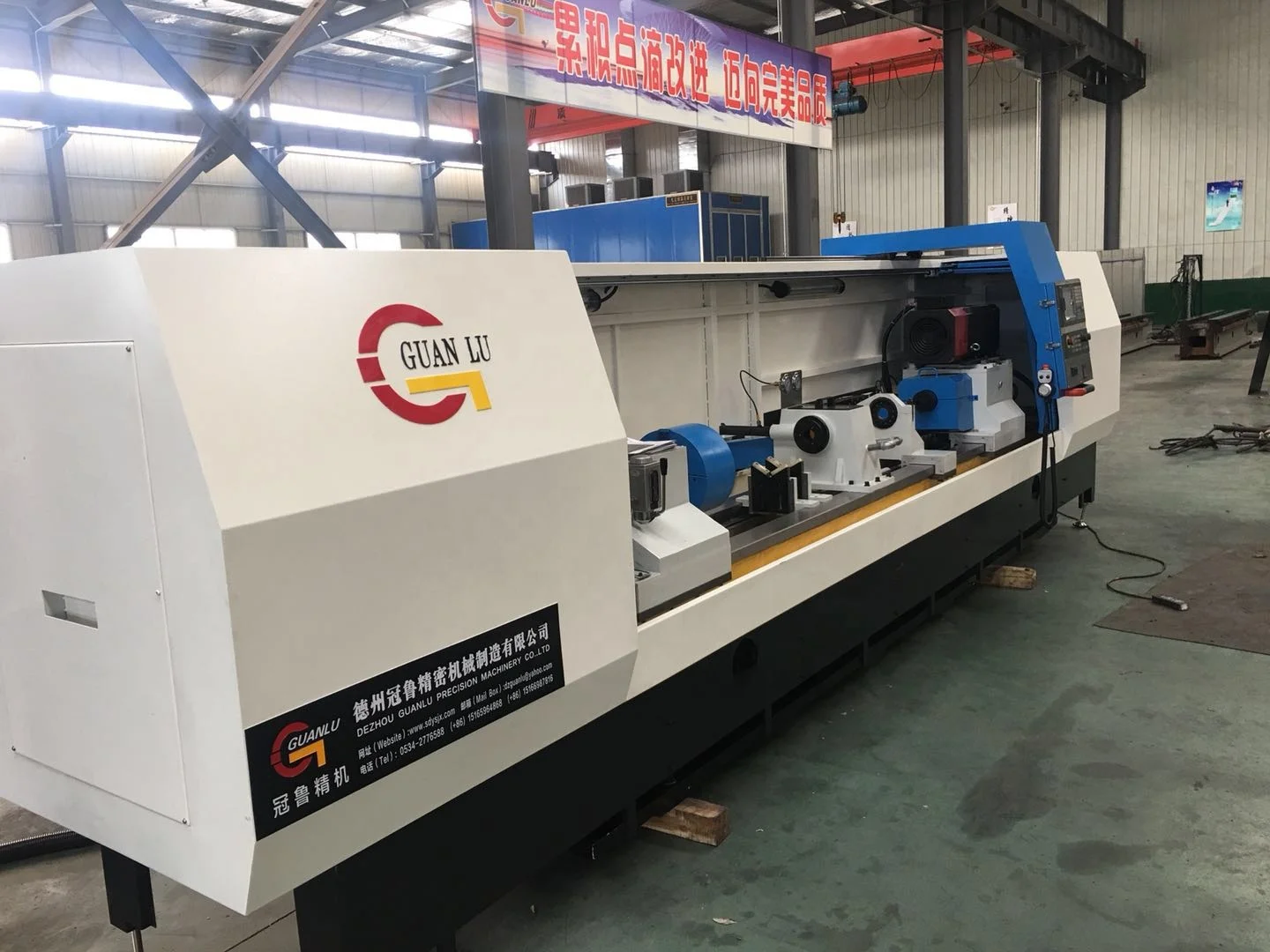 BTA and gundrilling combined machine in double spindle structure