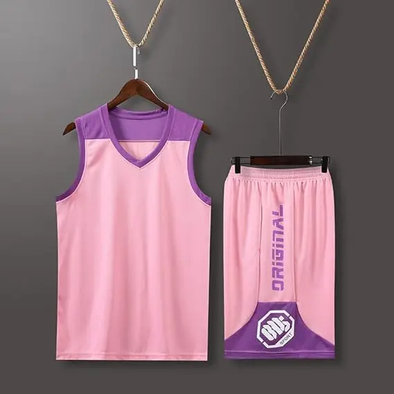 Custom Basketball Jerseys Any Name Number Team Logo  Basketball Jerseys for Men Boys Kids Adult Basketball Uniform Set
