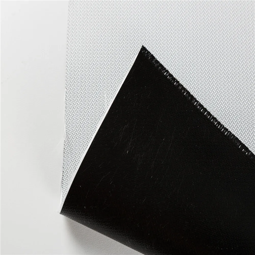 
thermal insulation woven fabric silicone coated glass fiber cloth roll for fireproof document bag 