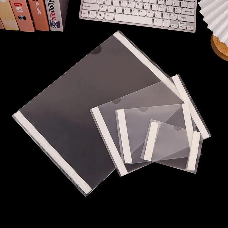 Plastic Envelopes Poly Envelopes Clear Document Folders Letter A3 A4 A5 A6 Size File Envelopes with Magnetic Strap