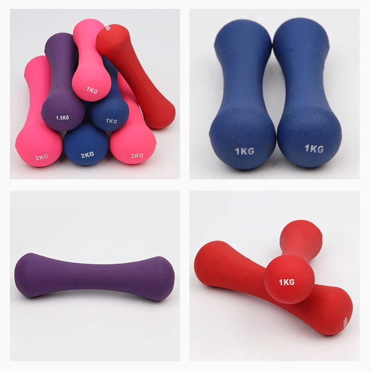 Customized Dumbbell 0.5kg 1kg 1.5kg 2kg 3kg Sports Fitness Equipment Commercial Dumbbells Home Gym Use