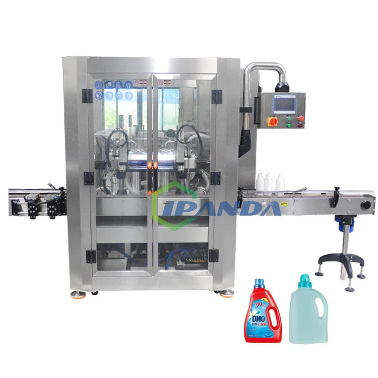 IPANDA Laundry Detergent Liquid Double Heads Tracking Filling Machine