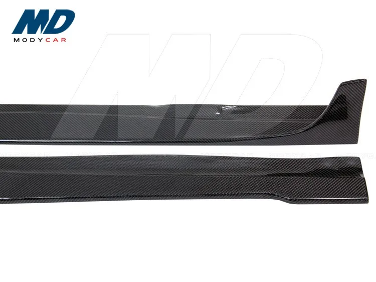 Модикар стильная боковая юбка из углеродного волокна для 2011-2014 MERCEDES BENZ C-Class W204 C63 AMG 507 2D Купе