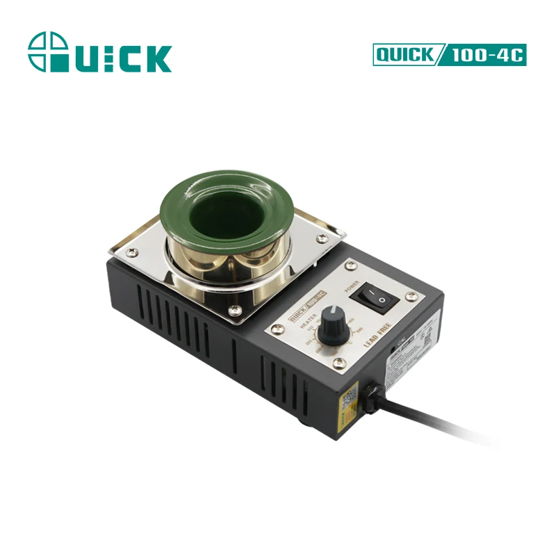Высококачественная конкурентоспособная цена smd машина быстрый маленький паяльный горшок 200 Вт металлическая сварка 100-4C бессвинцовый припой