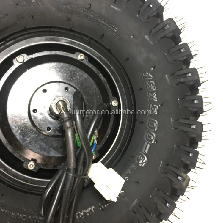  48v 500w внедорожных воздуха с толстыми покрышками 15 дюймов измельчитель одиночного вала тачка Электрический