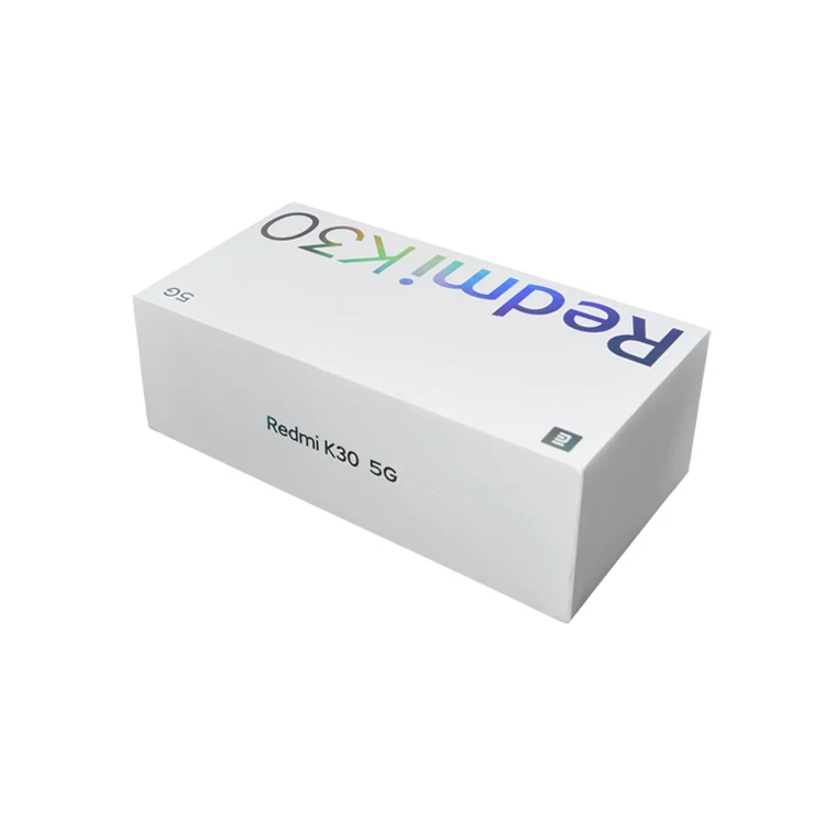 simple design luxury white color empty generic paper phone packing box hard cardboard packing box for cell phone gift box