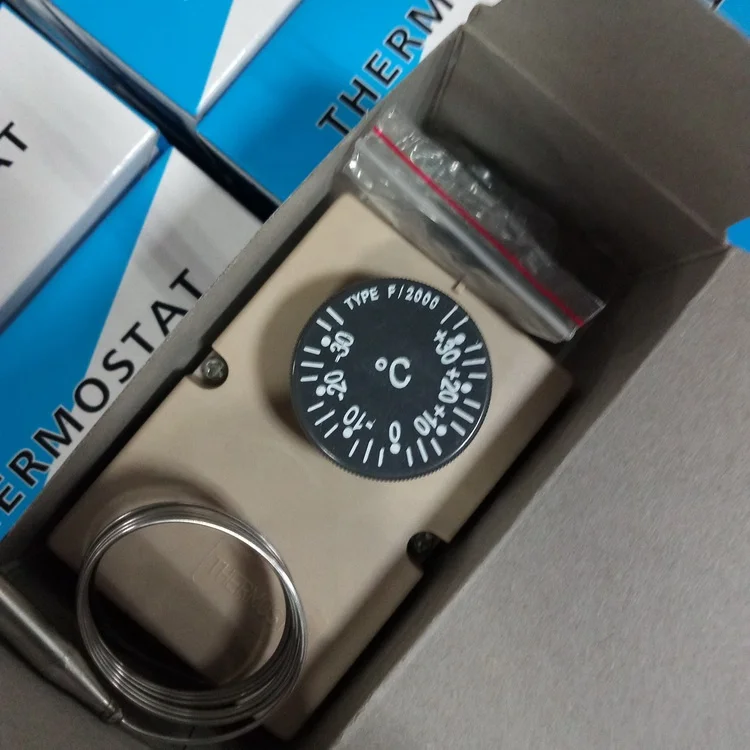 F2000 -35~35 Degree Celsius Capillary Thermostat for Fridges