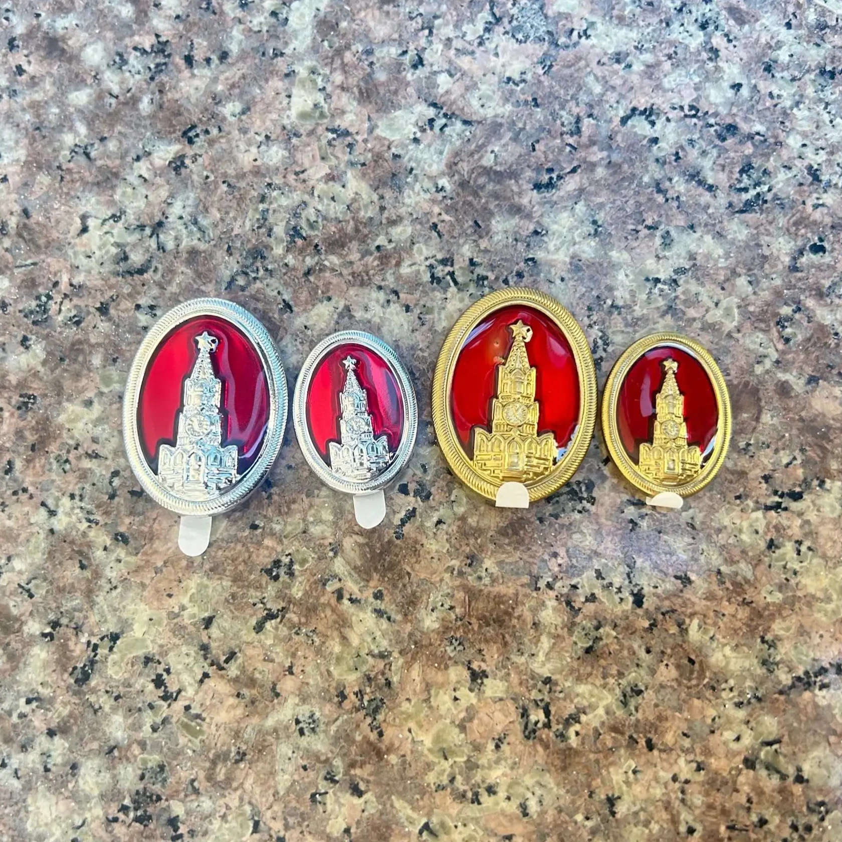 Custom Russian Vodka label zinc alloy epoxy dome label for wine/whisky/beer bottle curved aluminum label