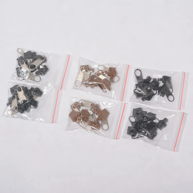 The new zip pulls multifunctional golden metal zipper puller 6-piece set