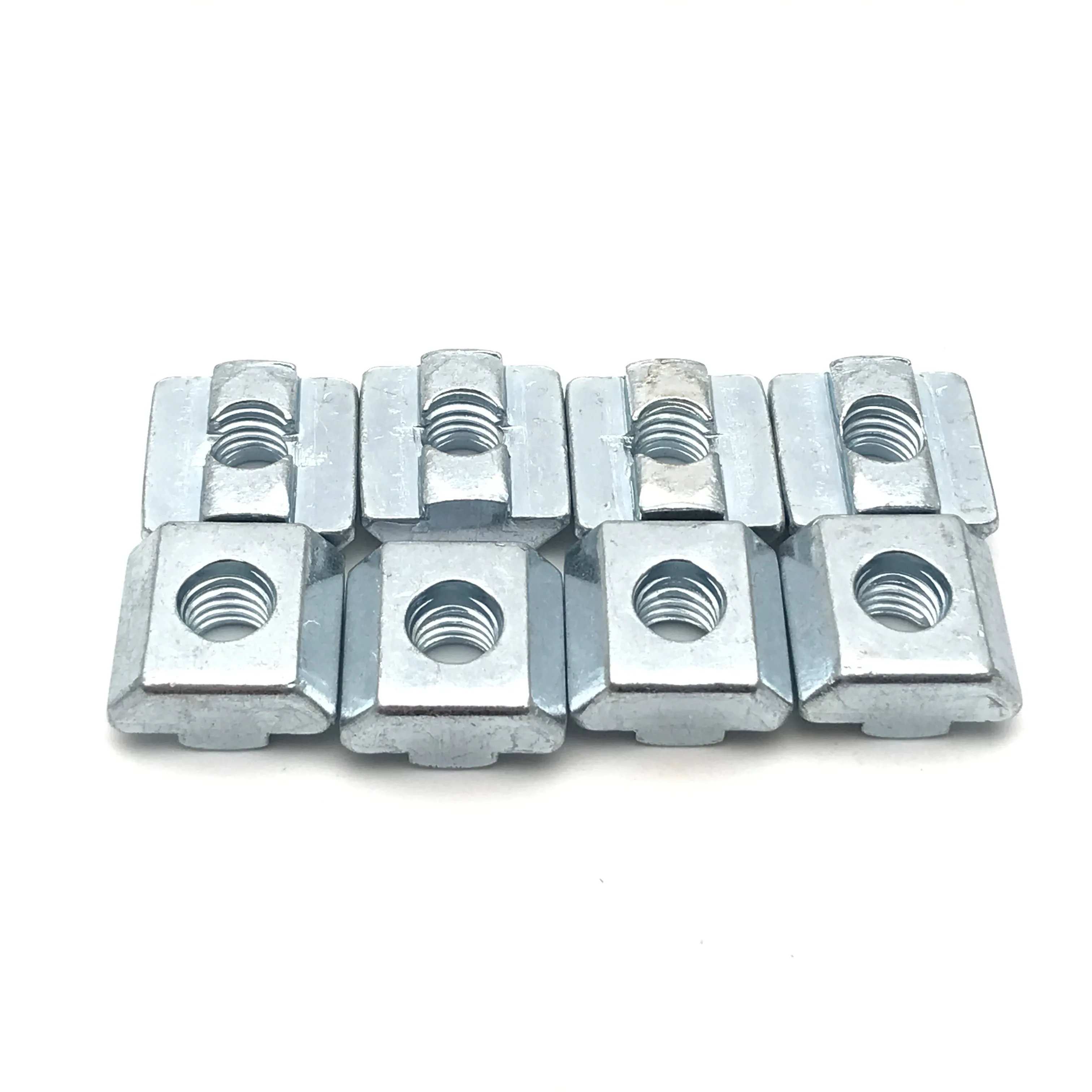 M6 M8 M10 Nickel Zinc plated Steel T slot Slide nut 4040 slide nut
