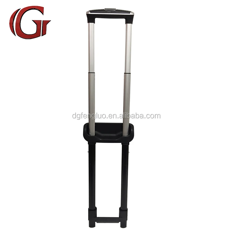 Cheap luggage bag trolley case accessories handle airport luggage bag trolley 2-3 stage with custom size