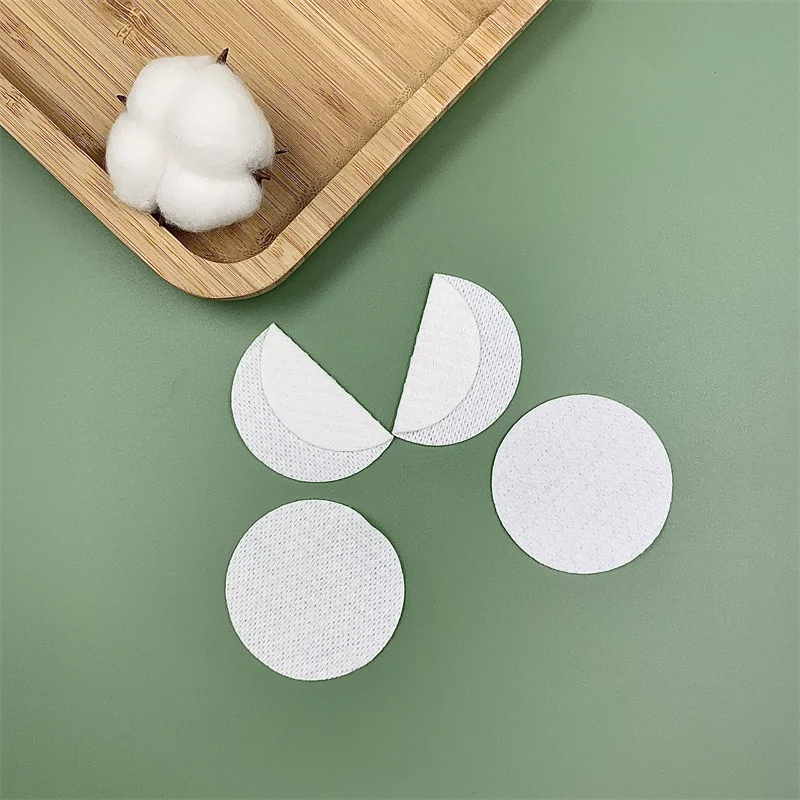 LWZ02 Skin care Non Woven Disposable mesh & embossed Facial Cleansing Pads for Make up Remover Toner