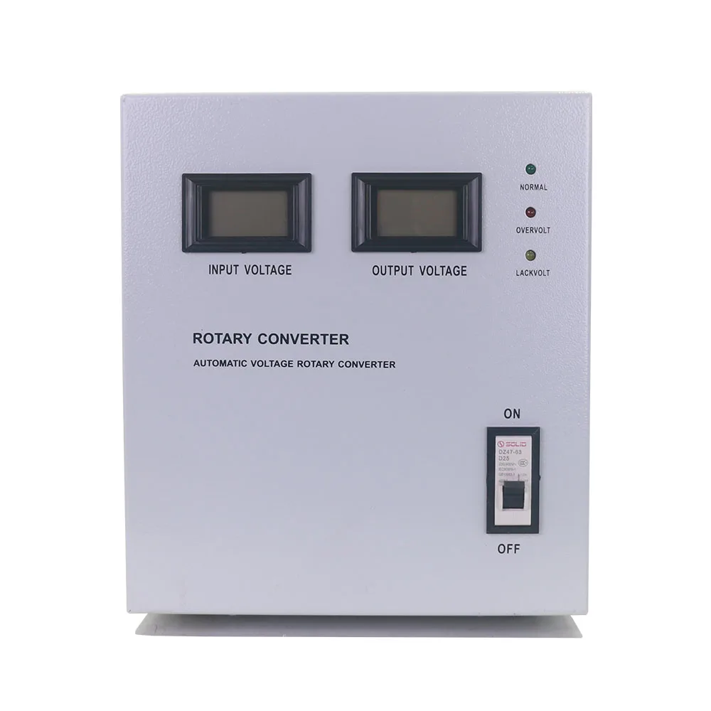 Servo Motor Control Type AC 110V 220V 230V TND 5000VA 5KVA 5KW SVC Auto Voltage Regulator Stabilizer