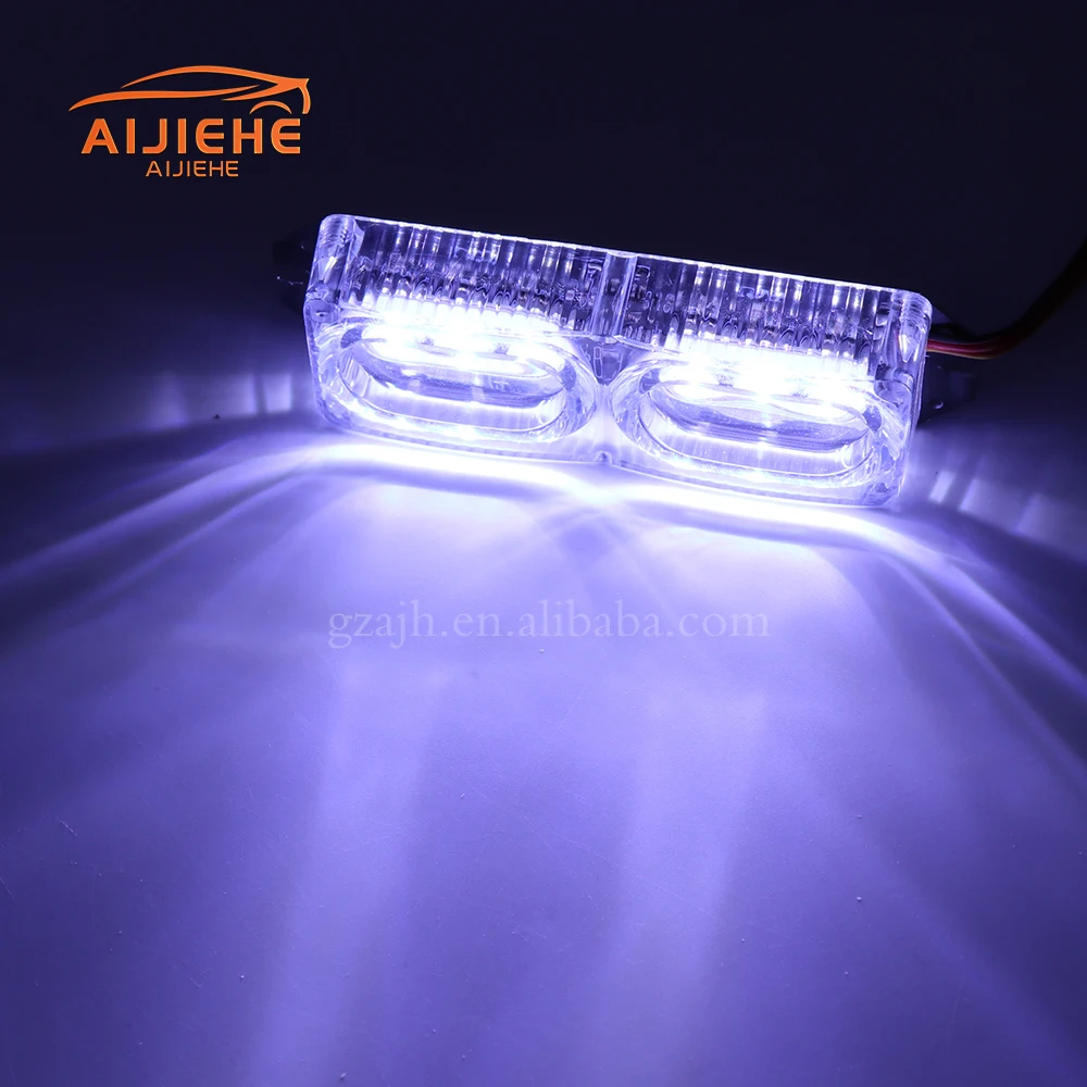 Motorcycle red and blue LED brake light strobe light super bright 12V decorative tail light