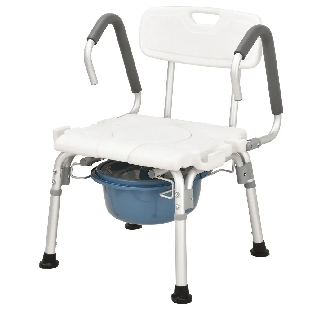 Shower Toilet  Wheelchair Wheel Bath Chair, Bath Chair Shower Cubicle Disabled Shower Commode Chair