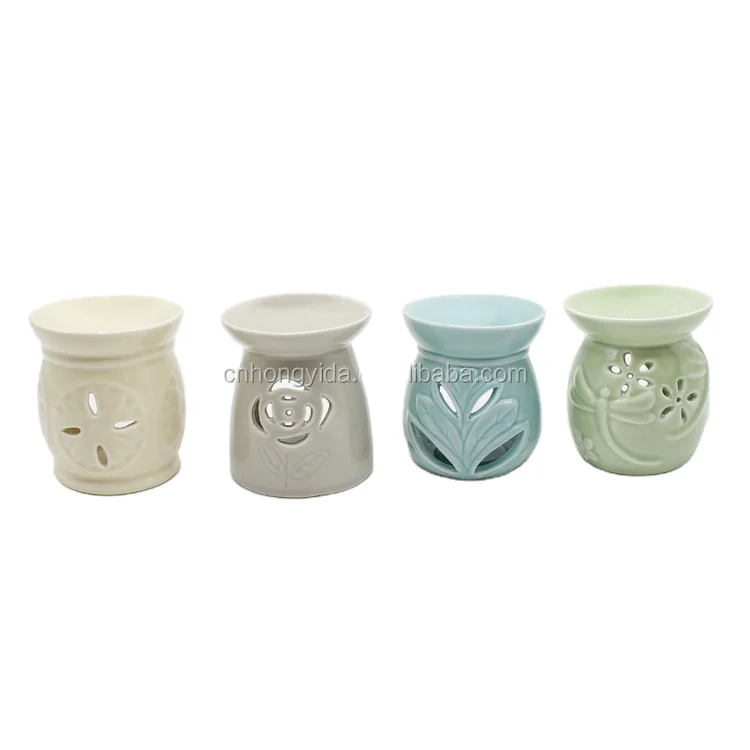 Hot selling good quality Ceramic AROMATIC incense burner oil burner candle holder for home