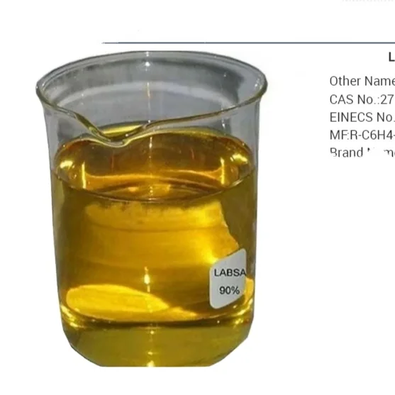 LABSA / linear alkyl benzene sulphonic acid / DETERGENT