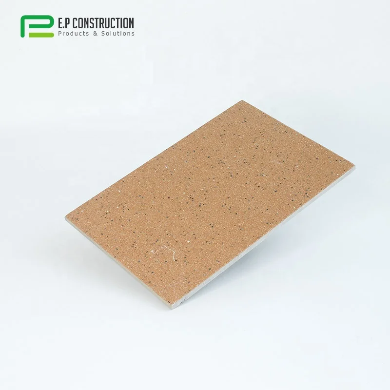 E.P Ordinary Coconut Asbestos-Free Ceiling Mesh Reinforced Coloured Non Combustible Decking Cement Board