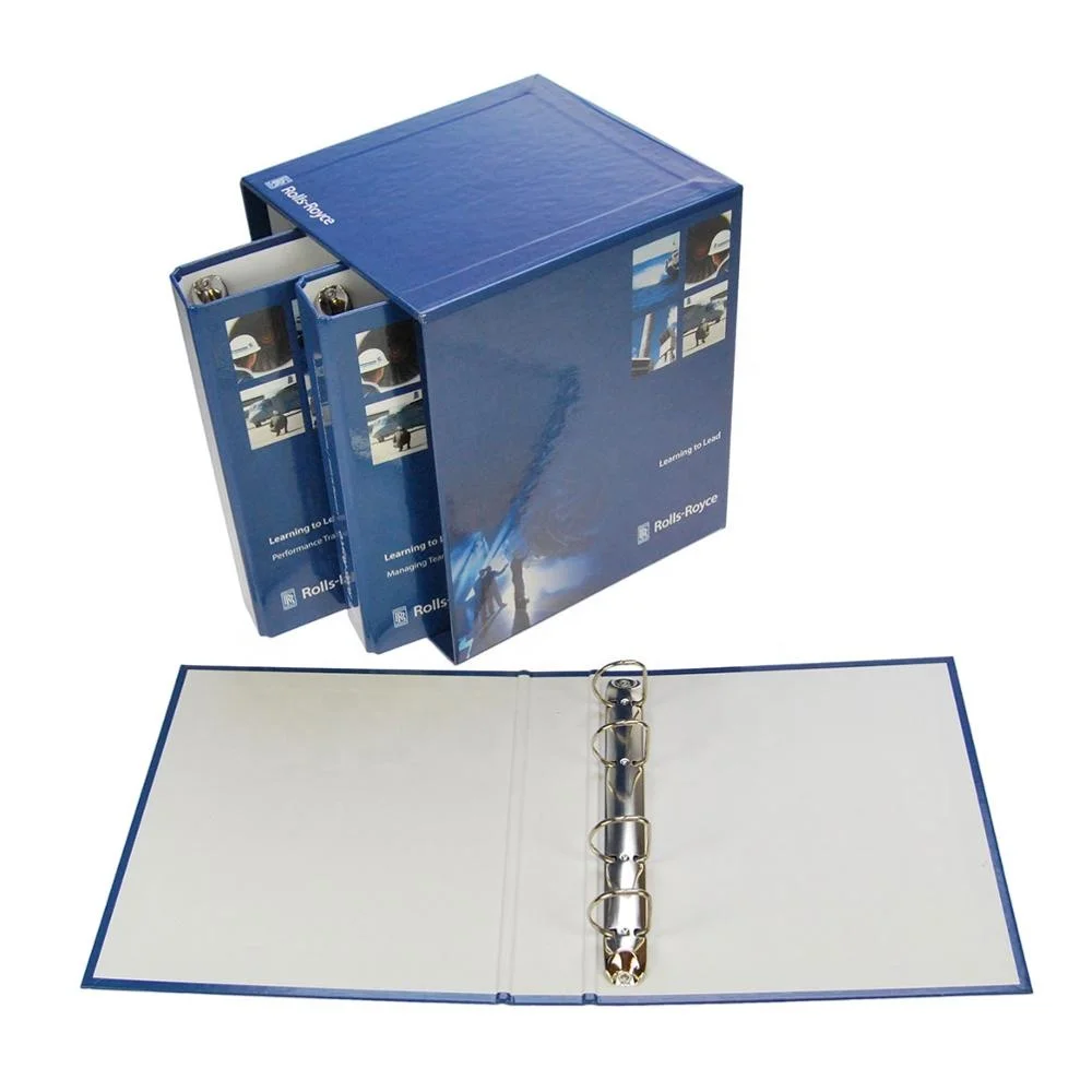 Wholesale Custom Design Casemade Binder With Slipcase And Folder Set