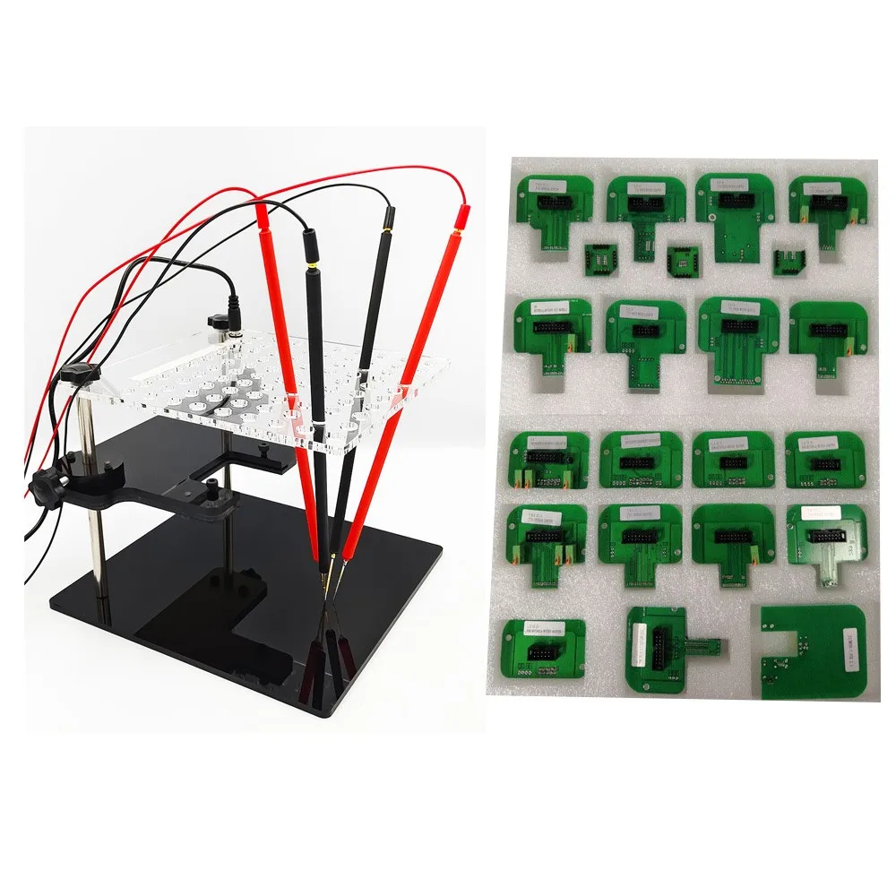 LED BDM FRAME Pro с 4 зондами тестер Чип ECU 22 шт. адаптеров