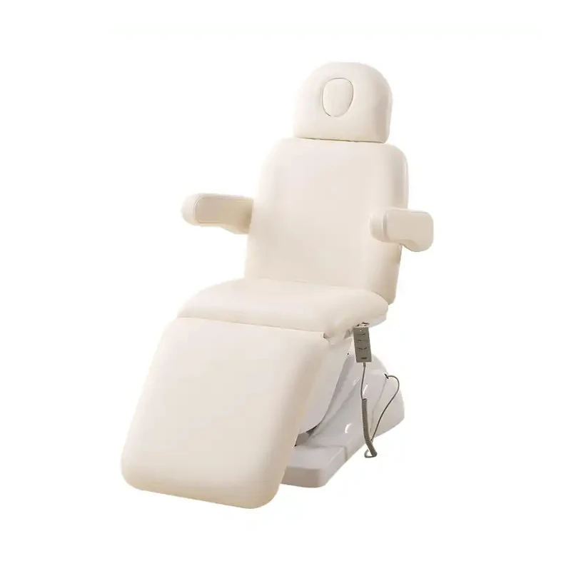 Поворотный Электрический многоцелевой массажный стол для косметики